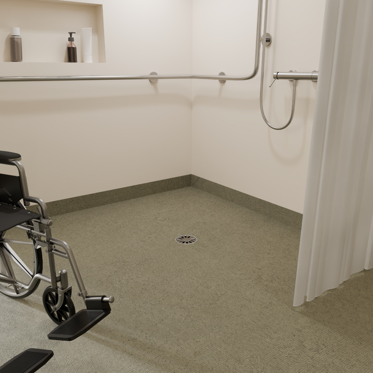 wedi Fundo Solido Douchevloerelement - Voor PVC